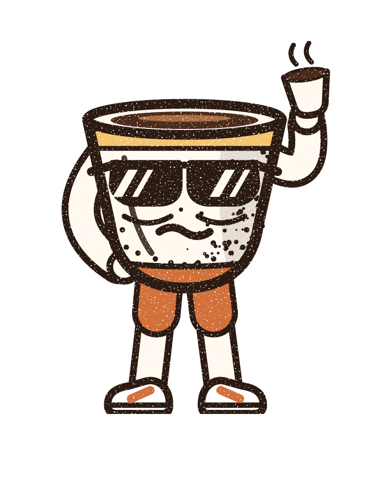 Double Espresso in sunglasses